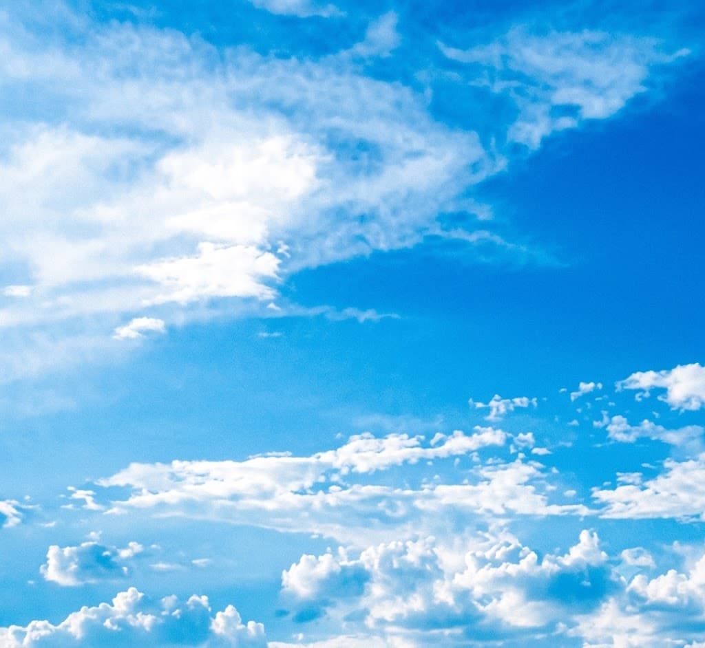 Cielo azul